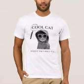 Neues Cooles Cat-Logo mit mag glass tee (Vorderseite)