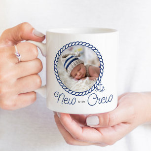Neues Crew-Mitglied: Geburtsankündigung mit nautis Kaffeetasse