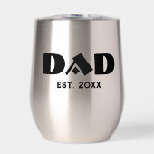 Neues Dad Geschenk Dad gegründet (Vorderseite)