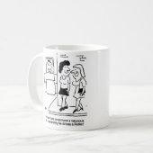 Neues Datum treibt eine Rolle an Kaffeetasse (Vorderseite Links)