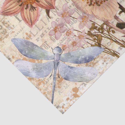 Neues Dekotransferpapier für Blumenzauber Seidenpapier (Ausschnitt)