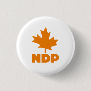 Neues demokratisches Party von Kanada Button