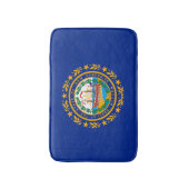 Neues Design der Hampshire State Flag Badematte (Vorderseite Vertikal)
