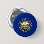 Neues Design der Hampshire State Flag Button (Vorne & Hinten)