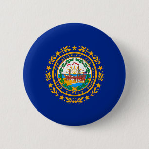Neues Design der Hampshire State Flag Button