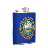 Neues Design der Hampshire State Flag Flachmann (Rechts)