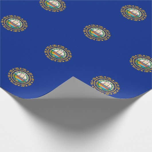 Neues Design der Hampshire State Flag Geschenkpapier (Ecke)