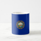 Neues Design der Hampshire State Flag Kaffeetasse (Mittel)
