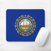 Neues Design der Hampshire State Flag Mousepad (Mit Mouse)