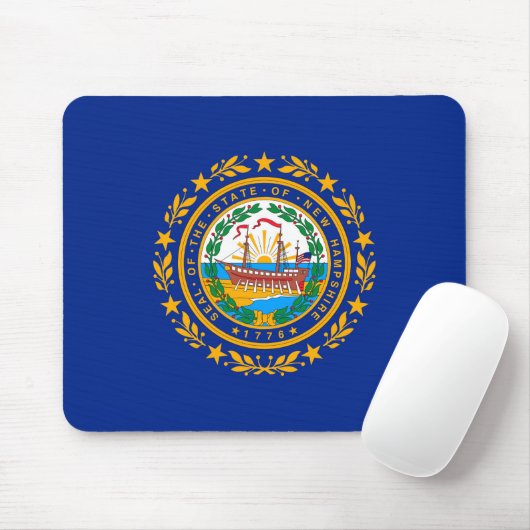 Neues Design der Hampshire State Flag Mousepad (Mit Mouse)