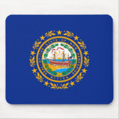 Neues Design der Hampshire State Flag Mousepad (Vorne)