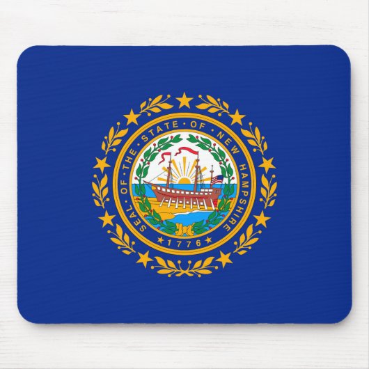 Neues Design der Hampshire State Flag Mousepad (Vorne)