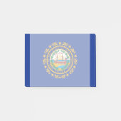 Neues Design der Hampshire State Flag Post-it Klebezettel (Vorderseite)
