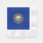 Neues Design der Hampshire State Flag Serviette (Vorderseite)