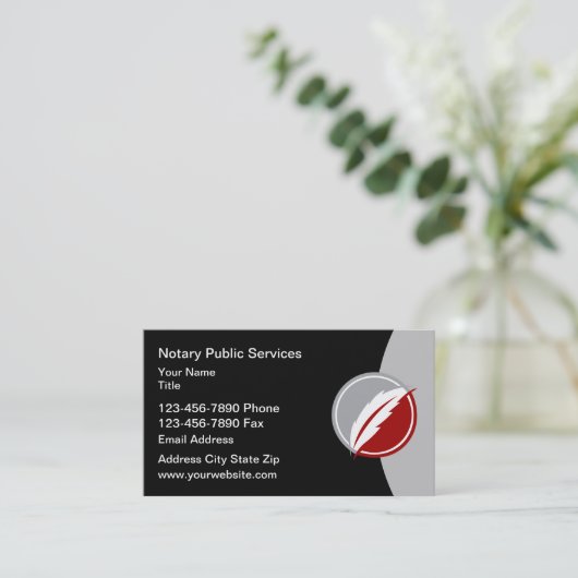 Neues Design der öffentlichen Visitenkarte für Not (Stehend Vorderseite)