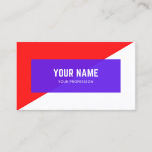 Neues Design für Visitenkarten Visitenkarte