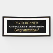 Neues Design!Happy Ruhestand Banner (Horizontal)