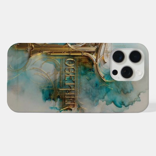 Neues Design in neuronaler Farbe iPhone Hülle (Rückseite (Horizontal))