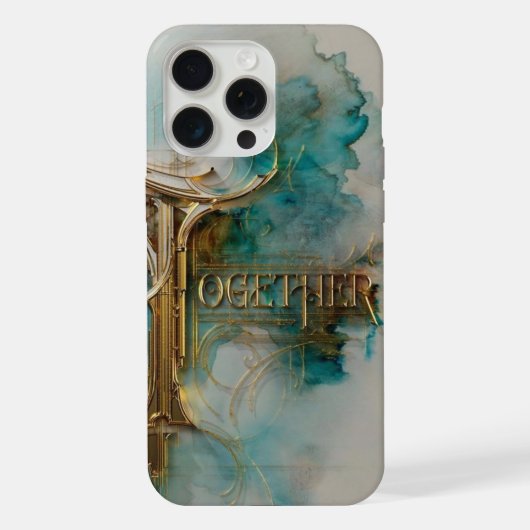 Neues Design in neutraler Farbe iPhone Hülle (Rückseite)