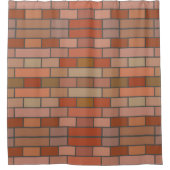 Neues Design-Muster für Brillenwände Duschvorhang (Vorderseite)