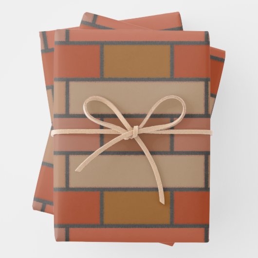 Neues Design-Muster für Brillenwände Geschenkpapier Set (Beispiel)