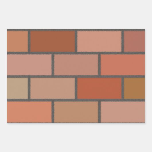 Neues Design-Muster für Brillenwände Geschenkpapier Set (Vorderseite)