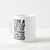 Neues Diätwunder Kaffeetasse (Vorderseite Links)