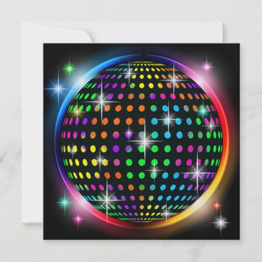 Neues DISCO-Party - SRF Einladung (Vorderseite)