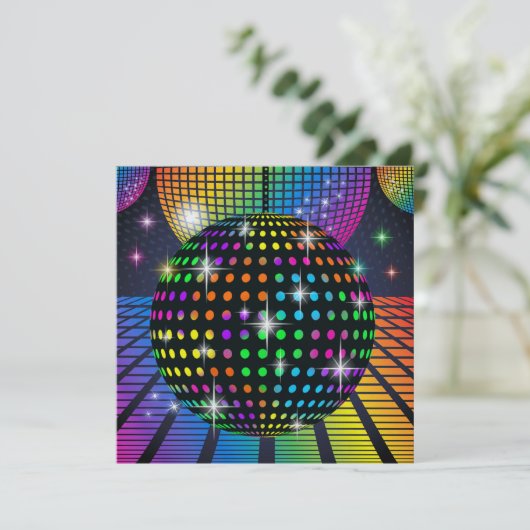 Neues DISCO-Party - SRF Einladung (Stehend Vorderseite)