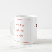 Neues Dogster Foto, Name u. URL-Tasse Kaffeetasse (Vorderseite Links)
