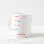 Neues Dogster Foto u. Namen-Tasse Kaffeetasse (Vorderseite Links)