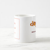 Neues Dogster Foto u. Namen-Tasse Kaffeetasse (Mittel)