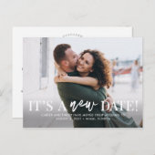 Neues EDITABLE-FARBE ändert das Datum Postkarte (Vorne/Hinten)