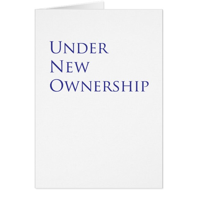 Neues Eigentum (Vorne)