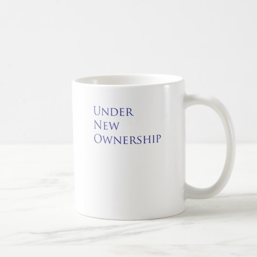 Neues Eigentum Kaffeetasse (Rechts)