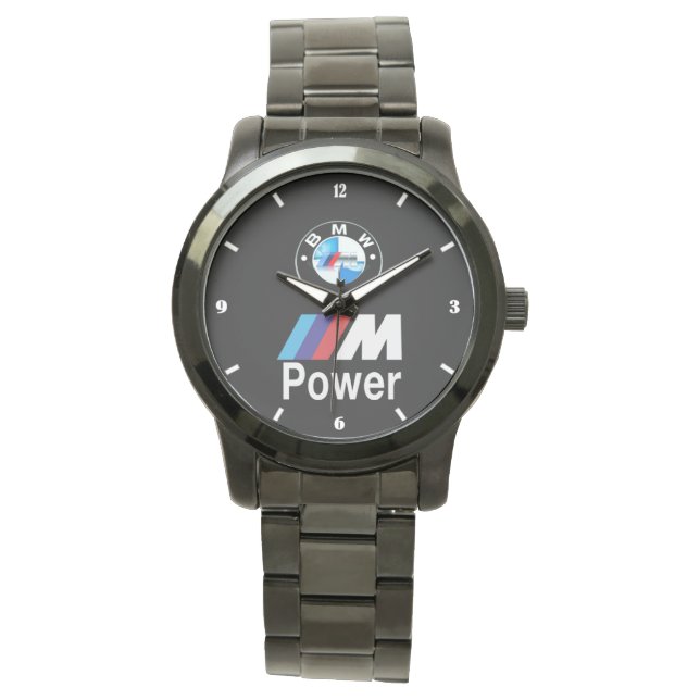 Neues Element BMW MPower Quarz ansehen Armbanduhr (Vorderseite)
