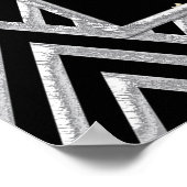 Neues ERTE-Design (Sterne) Poster (Ecke)