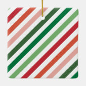 Neues Familienmitglied Freudenurlaub Foto Keramikornament (Rückseite)