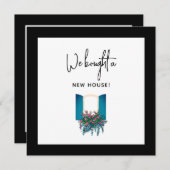 Neues Fenster Gerahmt Neue Adresskarte (Vorne/Hinten)