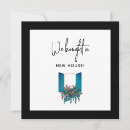 Neues Fenster Gerahmt Neue Adresskarte