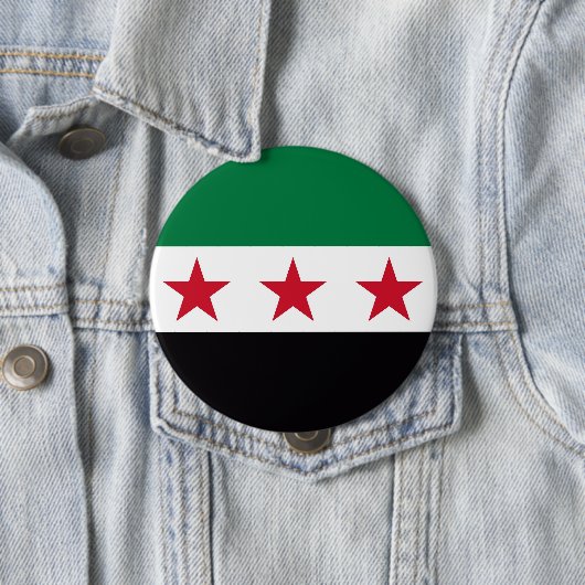 Neues Flaggensymbol in Syrien Button (Beispiel)