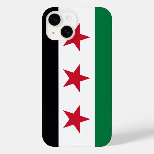 Neues Flaggensymbol in Syrien Case-Mate iPhone Hülle (Rückseite)
