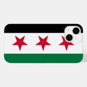 Neues Flaggensymbol in Syrien Case-Mate iPhone Hülle (Rückseite (Horizontal))