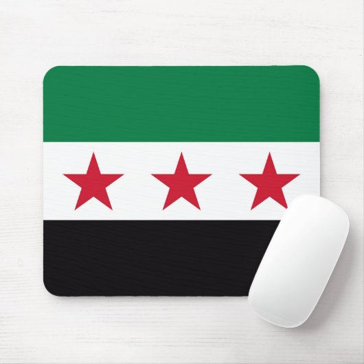 Neues Flaggensymbol in Syrien Mousepad (Mit Mouse)