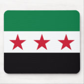 Neues Flaggensymbol in Syrien Mousepad (Vorne)