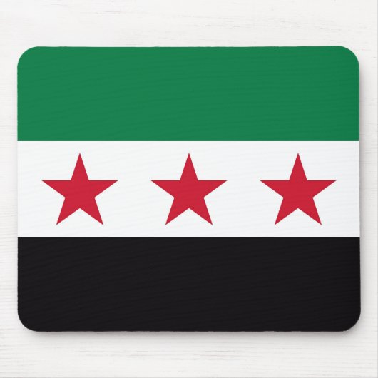 Neues Flaggensymbol in Syrien Mousepad (Vorne)