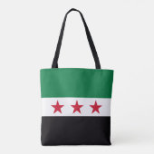 Neues Flaggensymbol in Syrien Tasche (Rückseite)
