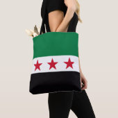 Neues Flaggensymbol in Syrien Tasche (Von Nahem)