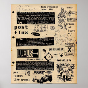 Neues Fluxus Manifest Poster
