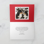 Neues Foto 2025 Feiertagskarte (Innenseite)